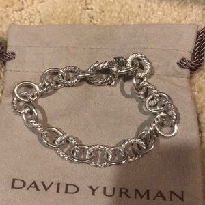 David Yurman oval link chain bracelet